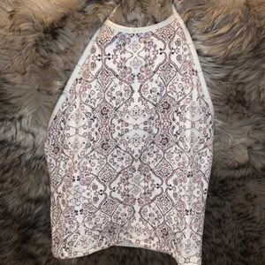 reversible halter crop top! Two in one shirt